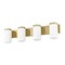 Z-Lite Burk 4 Light Vanity, 30in. W x 7.25in. H, Luxe Gold 746-4V-LG - alternate 8